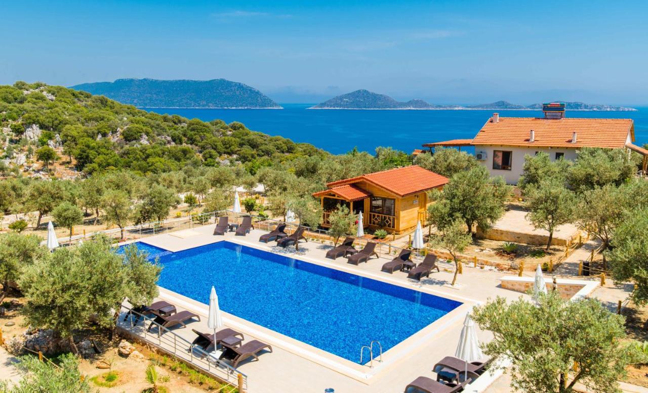 Doganin Ruhu Hotel & Bungalow Kaş Esterno foto