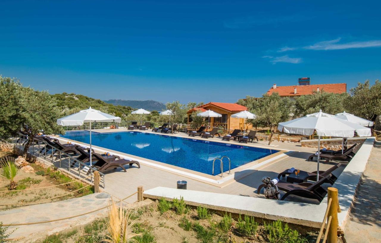 Doganin Ruhu Hotel & Bungalow Kaş Esterno foto