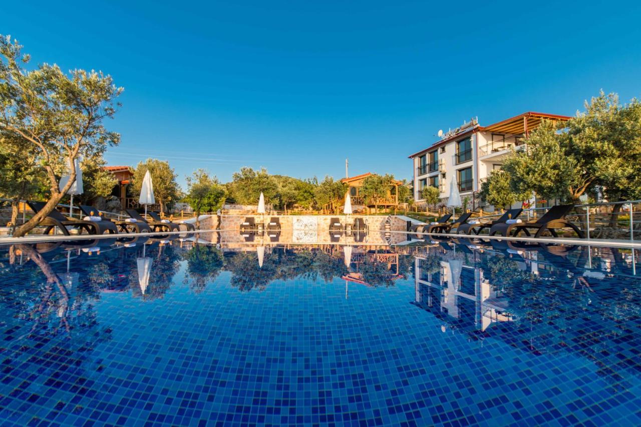 Doganin Ruhu Hotel & Bungalow Kaş Esterno foto
