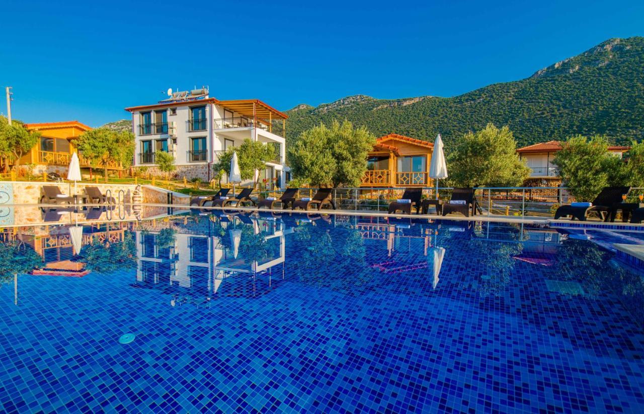 Doganin Ruhu Hotel & Bungalow Kaş Esterno foto