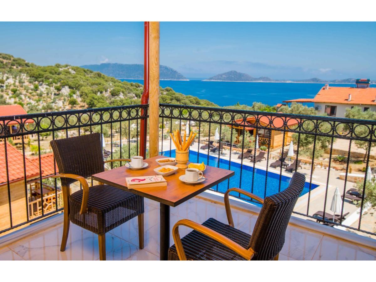 Doganin Ruhu Hotel & Bungalow Kaş Esterno foto