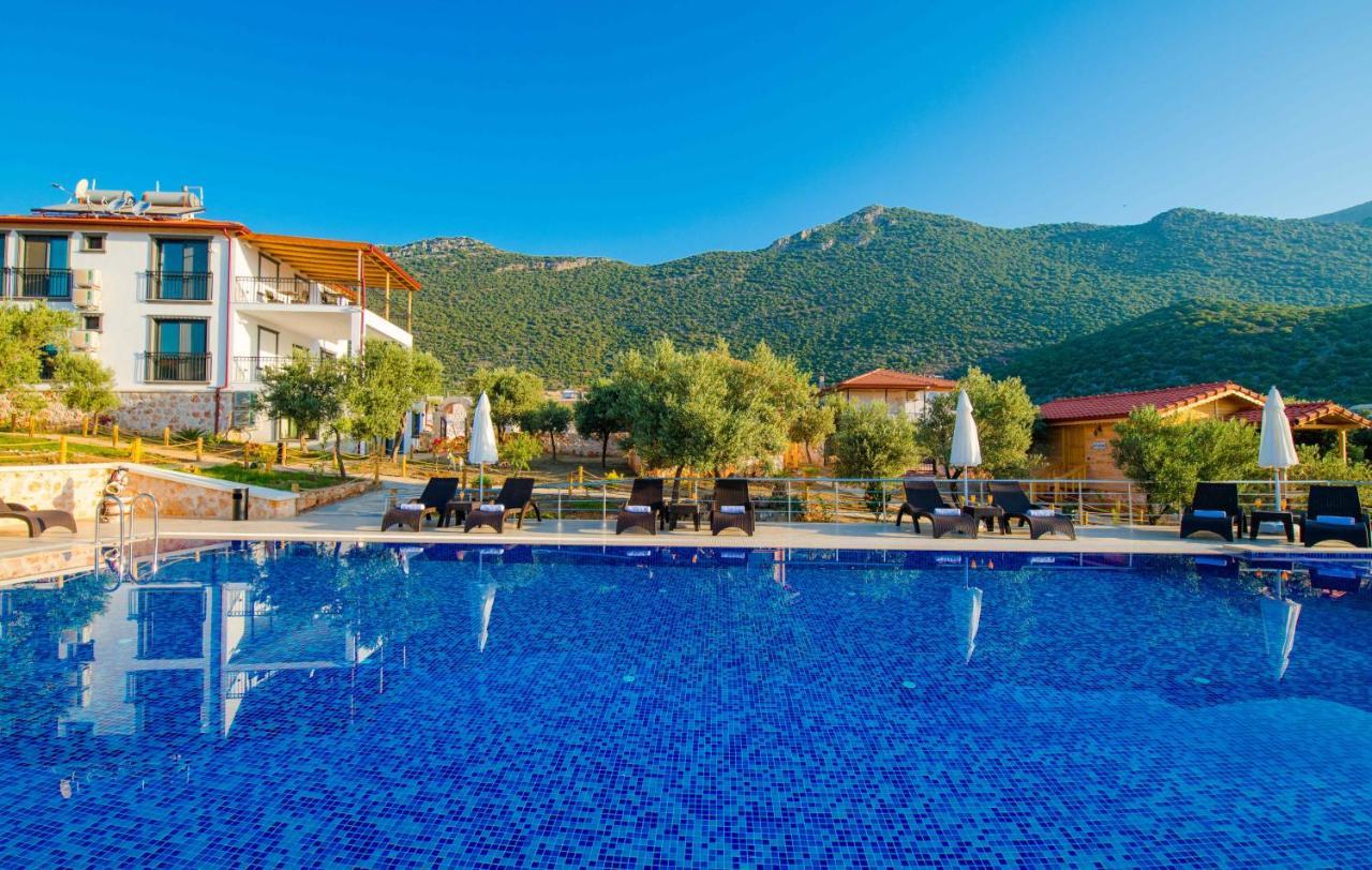 Doganin Ruhu Hotel & Bungalow Kaş Esterno foto