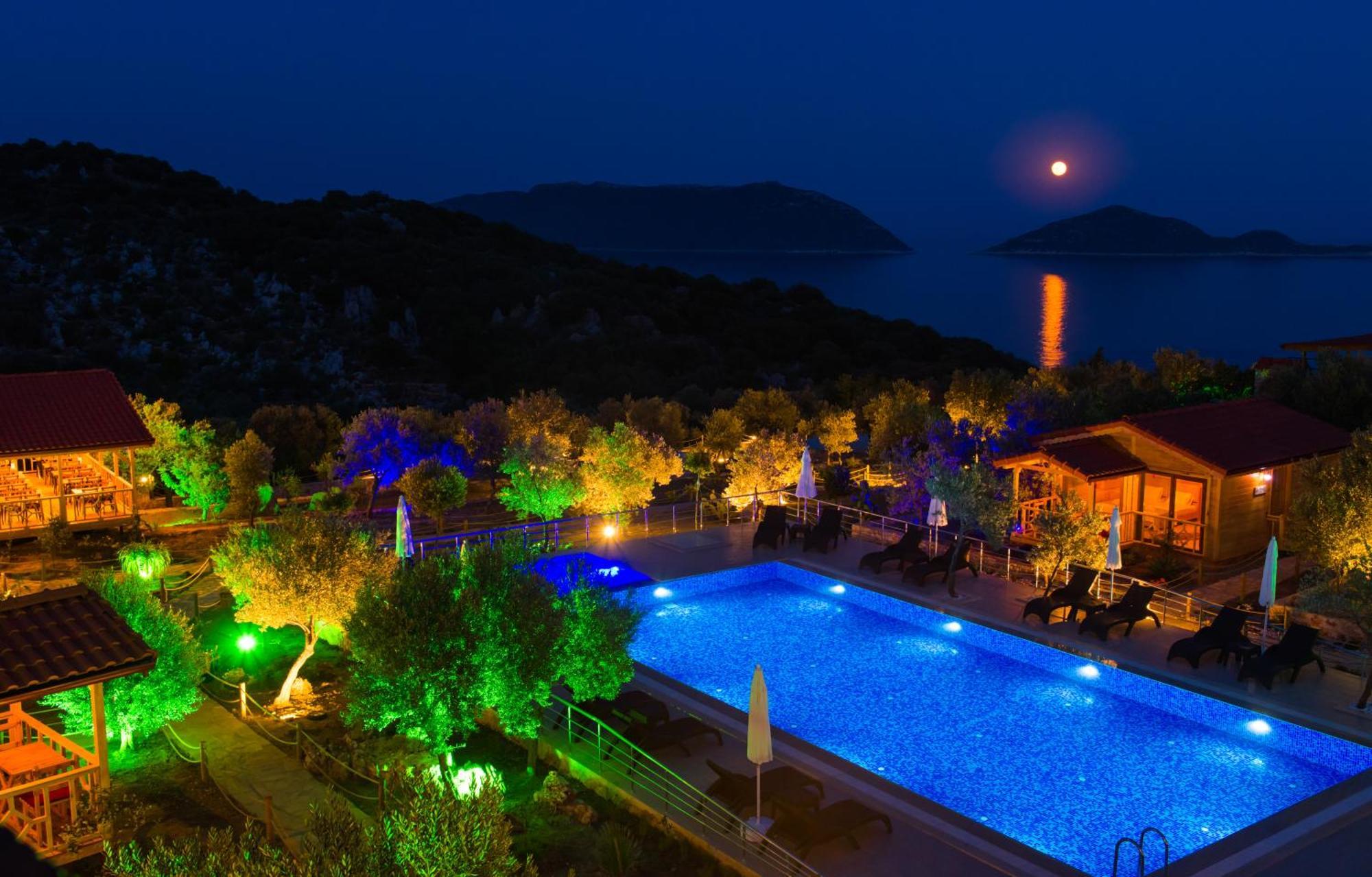 Doganin Ruhu Hotel & Bungalow Kaş Esterno foto