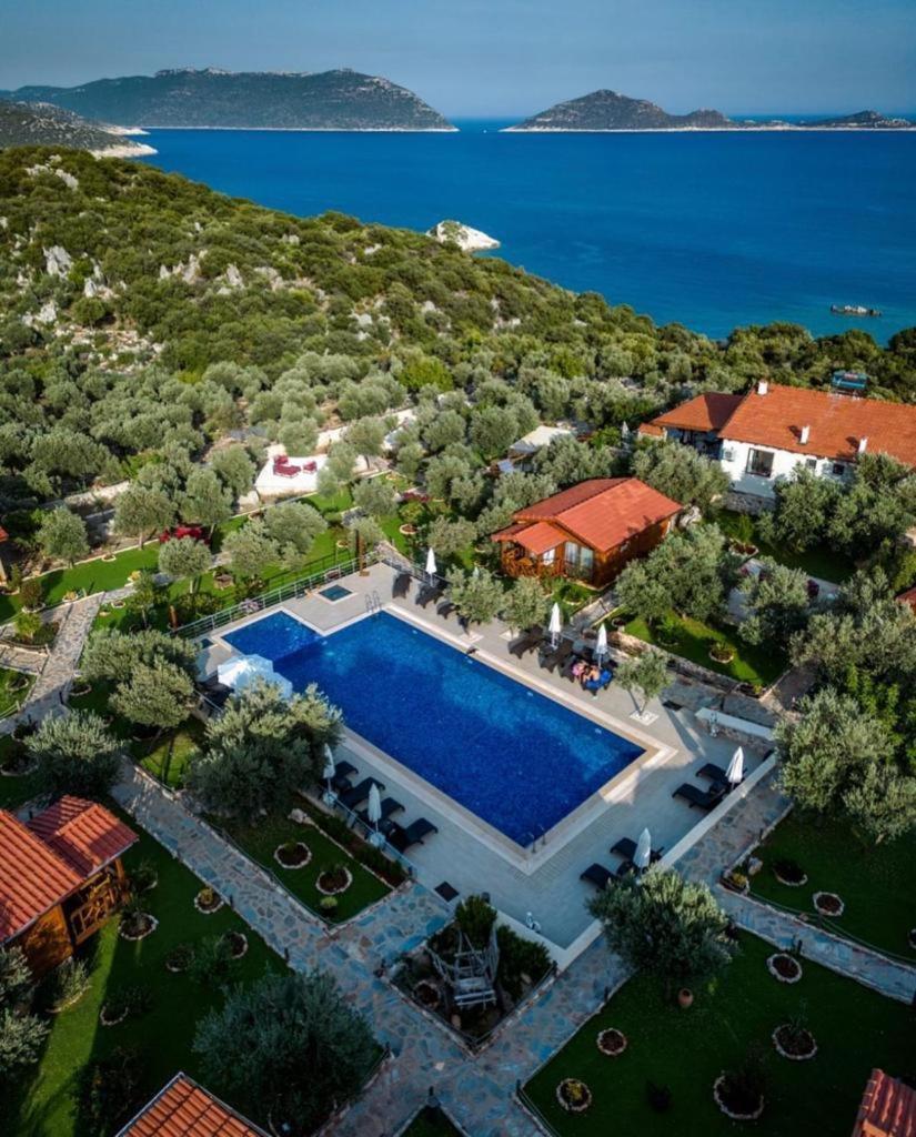 Doganin Ruhu Hotel & Bungalow Kaş Esterno foto