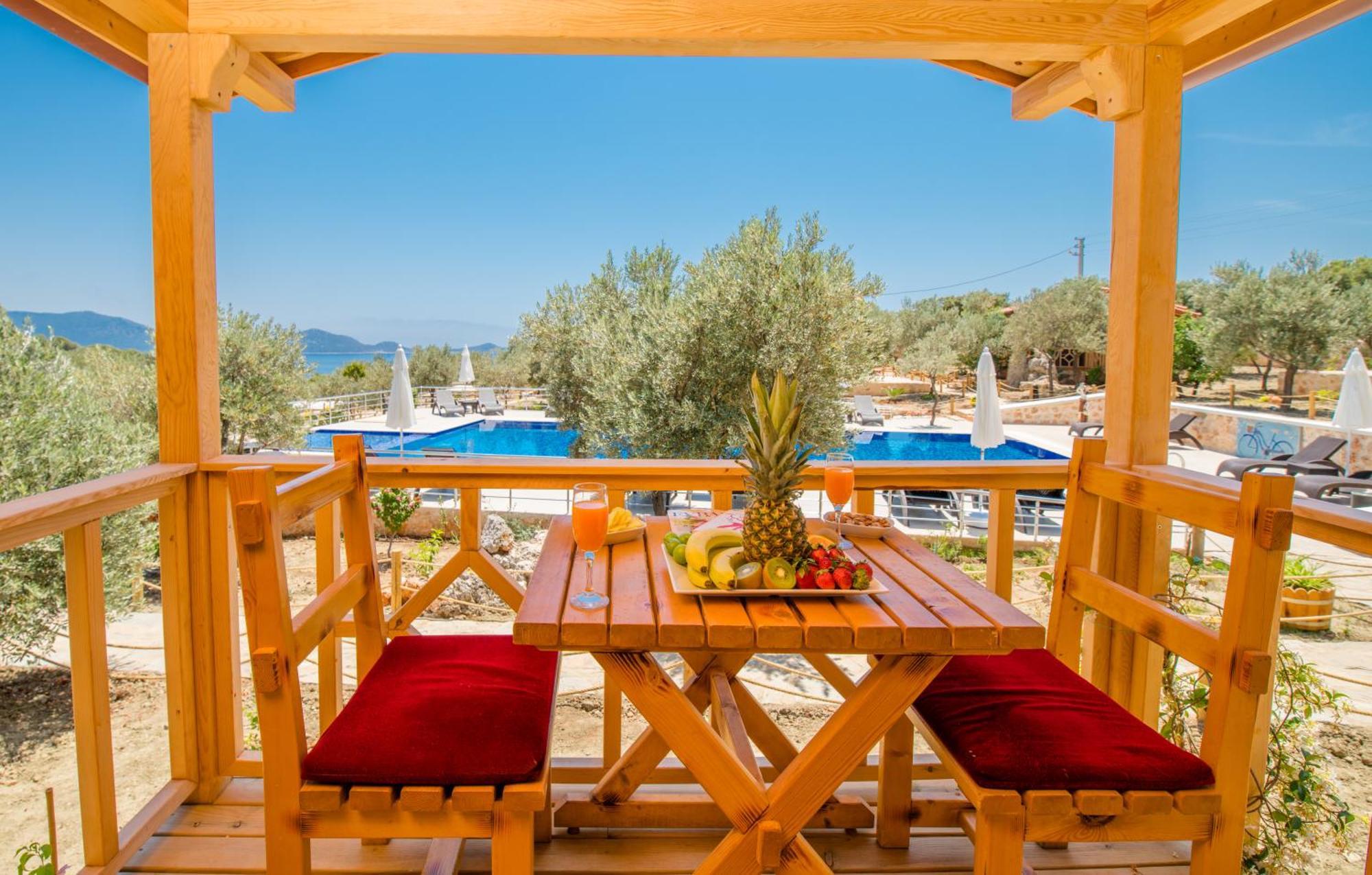 Doganin Ruhu Hotel & Bungalow Kaş Esterno foto
